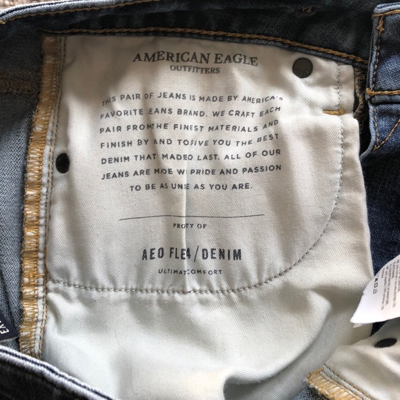 American Eagle Blue Navy Jeans 28x32 - Picture 8 of 8